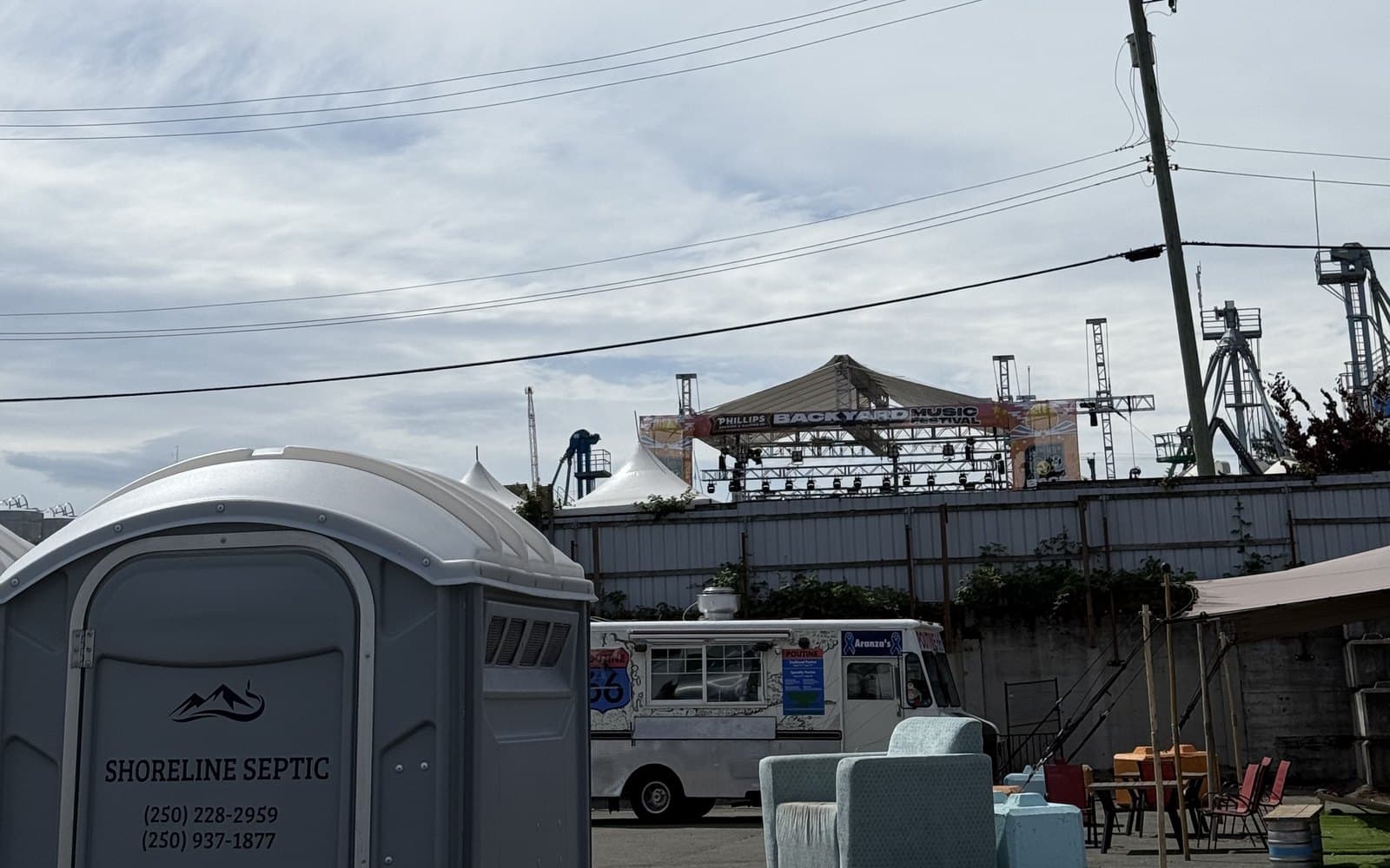 Food Truck Festivals porta potty rental Nanaimo